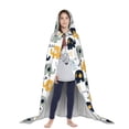 thumbnail image 3 of Honeii Cute Elephant Print Poncho Cape, Cloak Coat, Snuggly Hooded Wearable Blanket, Hooded Cape For Teenagers,Halloween Costumes-Large, 3 of 7