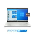 thumbnail image 6 of HP 15, AMD Ryzen 3 3250U, 4GB SDRAM, 1TB HDD + 128GB SSD, Natural Silver, Windows 10, 15-gw0010wm (Google Classroom Compatible), 6 of 11