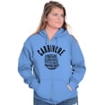thumbnail image 3 of Carbivore Pancake Breakfast Foodie Zip Up Hoodie Men's Women's Brisco Brands 2X, 3 of 6