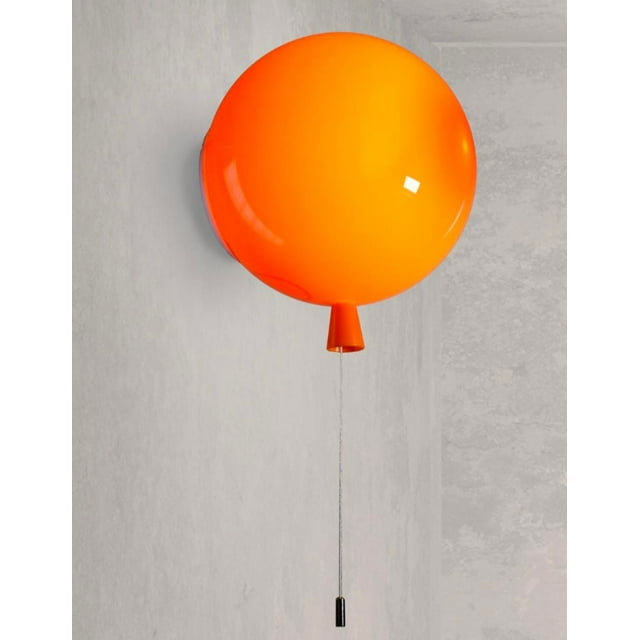 Arbotante Globo Infantil Naranja