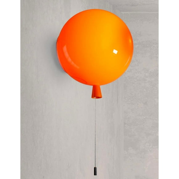 Arbotante Globo Infantil Naranja
