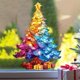 thumbnail image 5 of Adornos navideños, adornos navideños, regalos navideños 2DChorsmas, pegatinas de cristal para árbol de Navidad, pegatinas decorativas para cristal., 5 of 6
