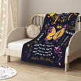 thumbnail image 6 of 20th Birthday Gifts for Women/Girls, Gifts for 20 Year Old Female, 20th Birthday Decorations for Women, 20 Year Old Girl Gifts, Gifts for 20 Year Old Girl/Women Throw Blanket 60"x50", 6 of 6
