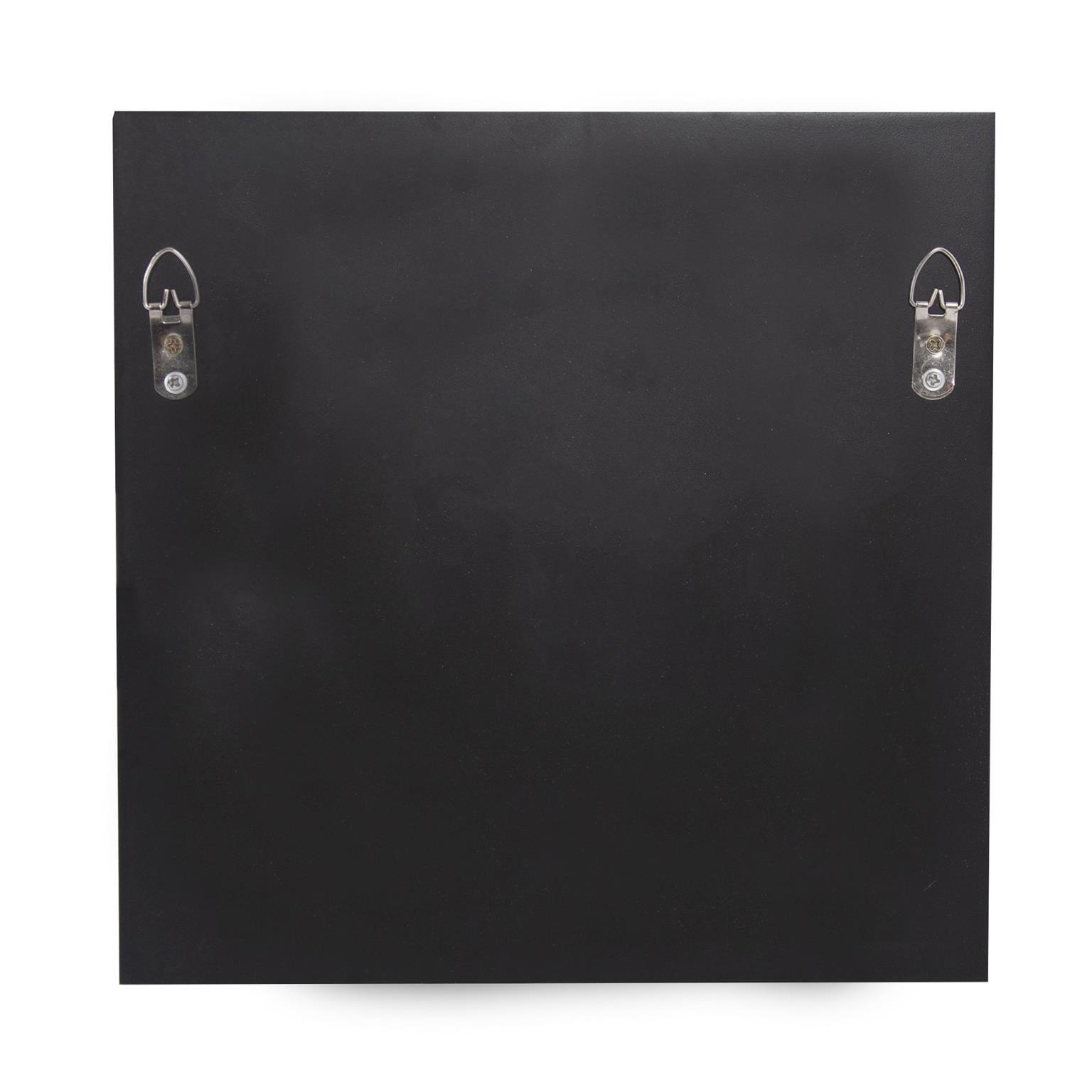 Tyler Dillon Square Wall Mirror with Layered and Scalloped Frame 57" x 57"