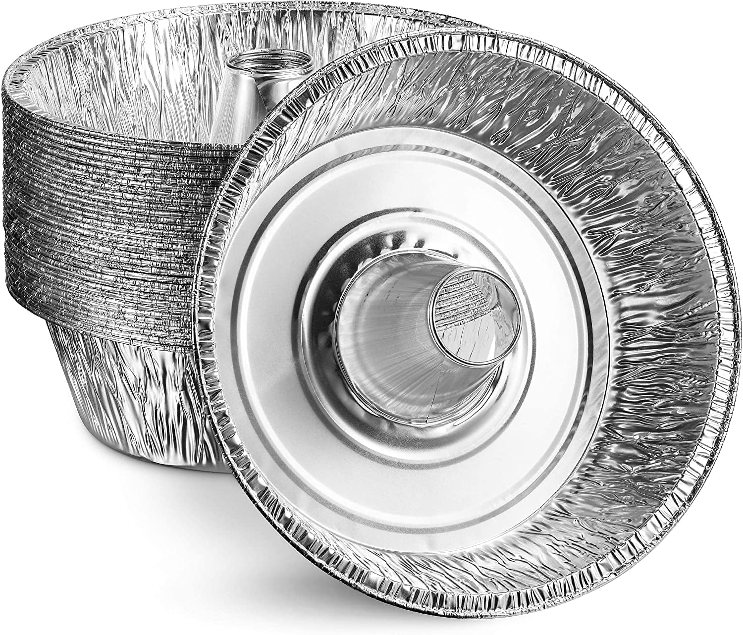 Buy Beasea Disposable Bundt Pans, 7.5 Inch 15 Pack Aluminum Foil