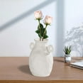 thumbnail image 4 of 2x Modern Ceramic Vase Flower Vase Centerpieces Vase Office Display Tabletop Baoblaze none, 4 of 8