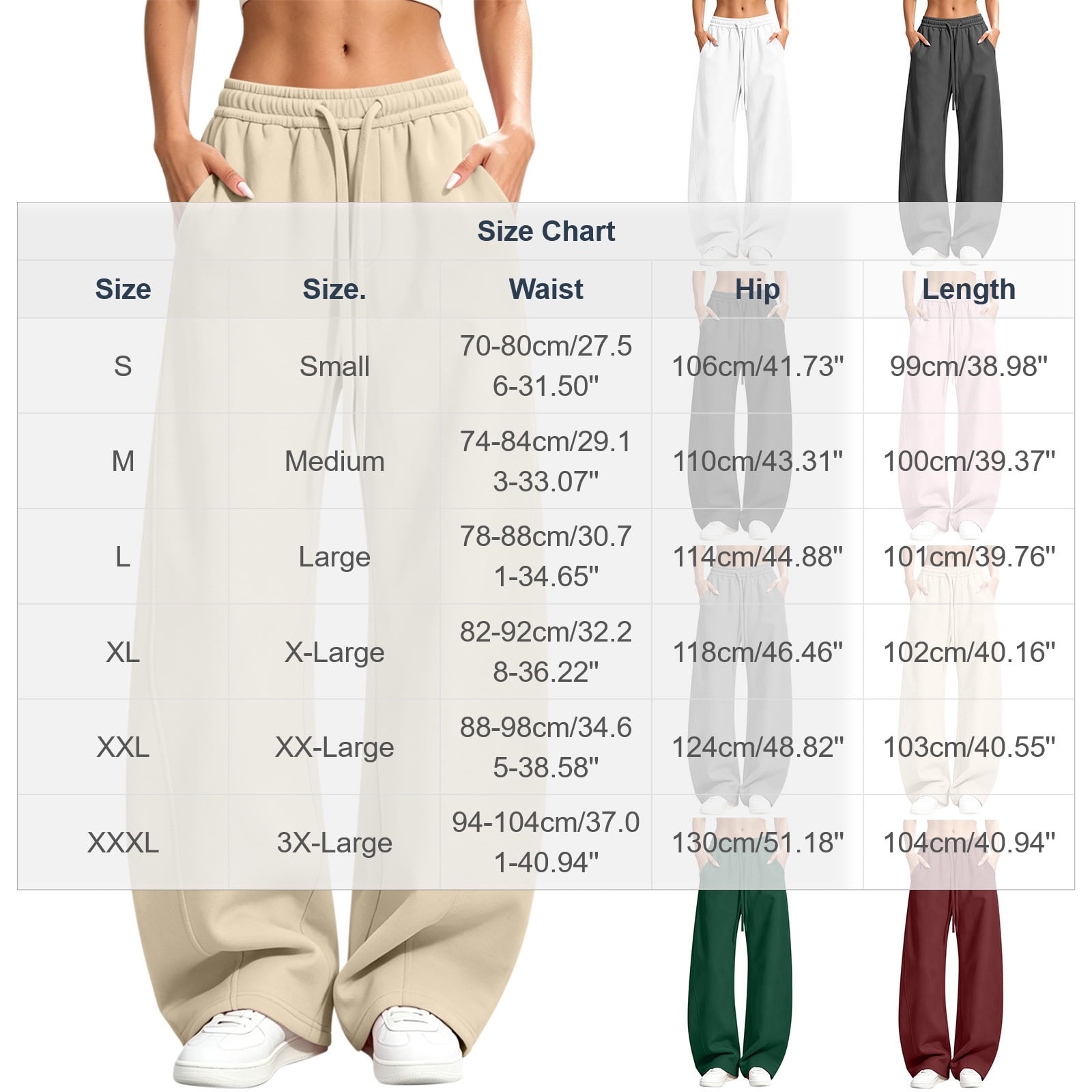 Sahpxhe Barrel Sweatpants Women Athletic High Waist Wide Leg Baggy Pants Light Fleece Lined Casual Lounge Pant for Gym Jogging Dark Gray S