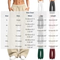 thumbnail image 2 of YODETEY Women's High Waist Drawstring Baggy Wide Leg Sweatpants,Women’s Wine,Size S-3XL, 2 of 8