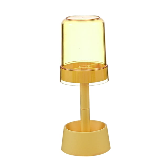 Soporte para cepillo de con taza de enjuague para amarillo Gloria Soporte de titular de cepillo de dientes