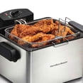 thumbnail image 5 of Hamilton Beach 35042 Professional Home 21 Cup 1 Basket Electric Deep Fat Fryer, 5 of 5