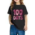 thumbnail image 1 of Fiudx Camiseta para Niño, Bonita Camiseta con Mangas Abullonadas, Camisa Informal de Verano, Tela Suave y Transpirable, Cuello Redondo, Estilo Veraniego Moderno, Ropa para Fiestas Escolares, Cómoda p, 1 of 6