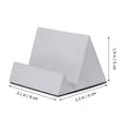 thumbnail image 5 of LABSERRON 1Pack Grey Cement Phone Prop Stand for Office Desk and Coffee Table Modern Design, 5 of 5