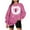 B, variant on Alkepwun Breast Cancer Sweatshirt for Women Casual Crewneck Oversized Sweatshirt Fashion Pink Ribbon Sunflower Print Shirt Breast Cancer Awareness Long Sleeve Pullover Tops