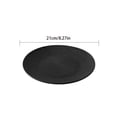 thumbnail image 3 of HHJZPR Nordic Stone Textured Ceramic Dinner Plate, 8.27in Matte Round Serving Plate, Stoneware Style Tableware for Steak Pasta Dessert Home Restaurant Decor, 3 of 6