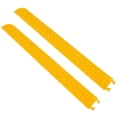 thumbnail image 1 of Pyle 40" Cable Wire Protector Cover Ramp for Floor Cord Safety, Yellow (2 Pack), 1 of 3