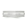 thumbnail image 3 of Auriga Fine Jewelry 925 Sterling Silver 6mm Polished Wedding Band Ring Size 10.5 for Men, 3 of 7