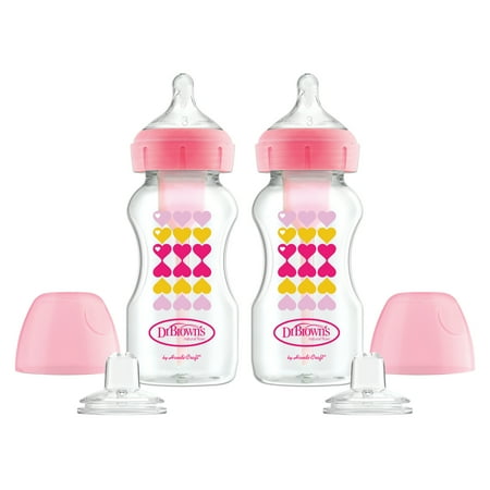 Dr. Brown's Anti-Colic Options+ Sippy Bottle Kit, 9oz
