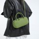 thumbnail image 4 of Bolso Hombro Retro Cuero PU Axila Cuadrado () Verde, 4 of 9