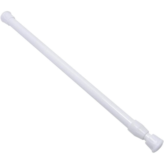 Tringle à Rideau Extensible, Tringle à Tension Extensible, Facile à Installer pour Rideaux en Filet, Tringles Télescopiques Extensibles pour Rideau de Douche, Rideau de Baignoire, Armoires de Porte (30 à 50cm)