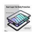 thumbnail image 2 of Waterproof Case for iPad Mini 6 2021 (6th Generation),Underwater Protective Dustproof Shockproof Case Cover with 360 Full-Body Protection,iPad Mini 6th Gen 8.3 Inch case with Lanyard and Kickstand, 2 of 7