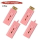 thumbnail image 4 of Cepillo Retráctil para Palos de Golf Uxcell [4PCS] - Limpiador de Ranuras de Doble Cara para Golfista - [Rosa Polvoriento-2.3IN], 4 of 7