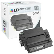 Remanufactured Standard Capacity Black Laser Toner Cartridge for Hewlett Packard HP Q7551A (51A)