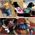 thumbnail image 4 of Ropa para Perro SATINIOR 6 Piezas Camisetas de Algodón Estampadas XS 28-32 cm, 4 of 6