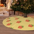 thumbnail image 6 of Yiaed Hand Drawn Strawberry Print Christmas Tree Skirt , Tree SkirtsTree Mat for Christmas Winter Holiday Indoor Decorations-36", 6 of 7