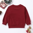 thumbnail image 4 of Mercatoo Toddler Girl Boy Christmas Outfit Crewneck Pullover Sweatshirt Long Sleeve Sweater Unisex Baby Xmas Fall Winter Clothes, 4 of 7