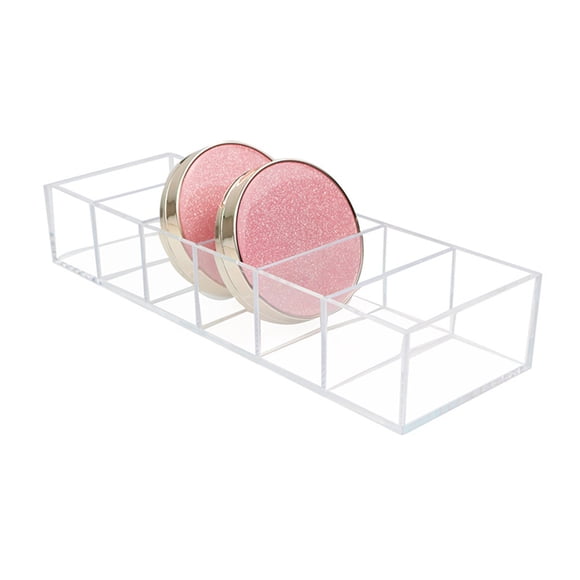 OULII 1Ensemble Plateau Organisateur de Meuble-Lavabo Accès Facile pour Cosmétiques et Produits de Beauté en 10.2*3.3 Po