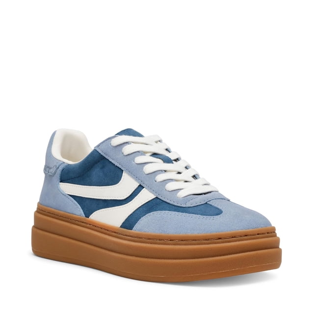 Zapatilla Steve Madden Dodge para mujer, azul, talla 5.5
