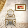 thumbnail image 3 of Villa, Luca 32x18 Gold Ornate Wood Framed with Double Matting Museum Art Print Titled - Golden Tulips, 3 of 4