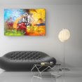thumbnail image 5 of Startonight Canvas Wall Art Multi Color Abstract Next Era Artist, Framed 32" x 48", 5 of 6