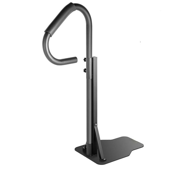 Danolapsi 600LBs Hot Tub Handrails with Stand, 35"-56" Adjustable Height Pool Handrail with Non-Slip Handle, 360 Rotatable Spa Side Handrail, Heavy Duty Iron Hot Tub Steps with Handrail