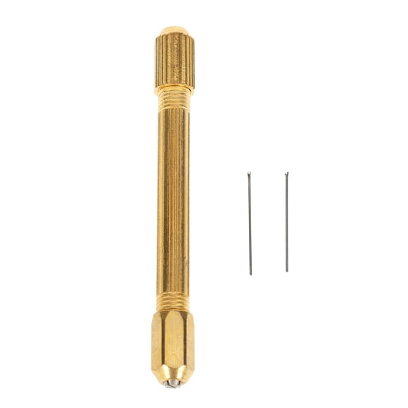 MasteelfCA 3PCS Steel Crochet Needles DIY Loop Needle Hook Tool with Handle for Doll Hair Style Hair Extension