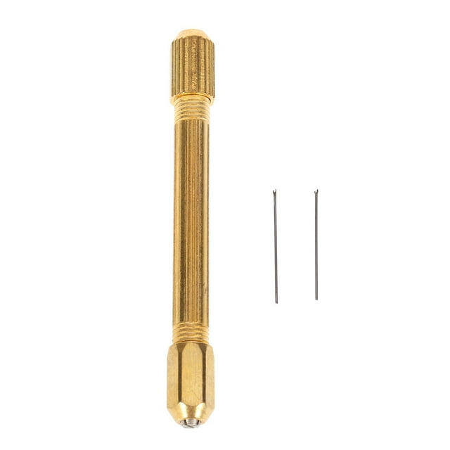 MasteelfCA 3 Pcs Aiguilles au Crochet en Acier Bricolage Boucle Aiguille Crochet Outil avec Poignée pour Coiffure de Poupée Extension de Cheveux