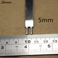 thumbnail image 3 of Spencer White Steel 1/2/4/6 Prong Leather Hole Punch Tool Craft Pricking Iron Diamond Lacing Stitching Chisel Set "5mm", 3 of 8