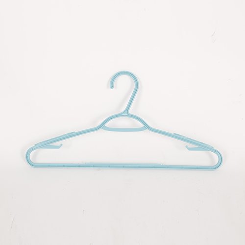 Mainstays Ocean Aqua Non Slip Hangers, 10 Count