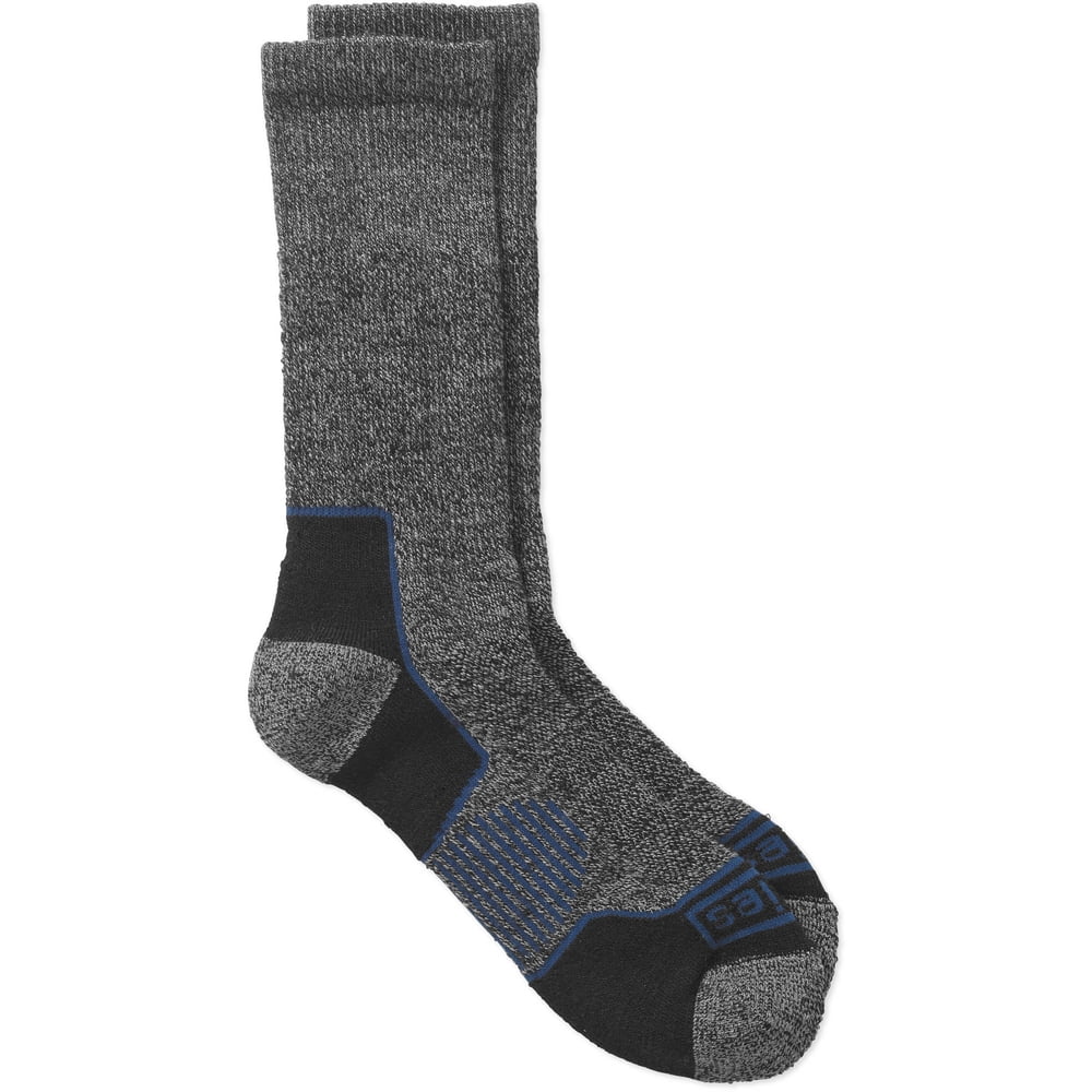 Dickies Men's All Season Midweight Merino Wool Crew Sock, 1 Pack