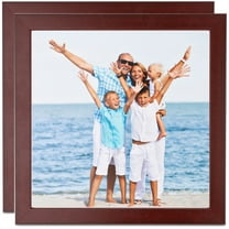 ArtToFrames 19" x 40" Cherry Picture Frame, 19x40 inch Red MDF Poster Frame (WOM-4643), 2 Pack