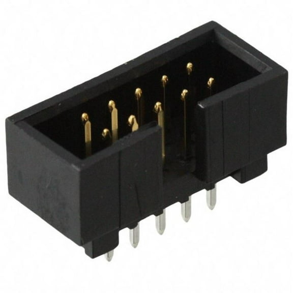 Pack of 4 0702461001 Connector Header 10 position 0.100 Through Hole (2.54mm) : RoHS