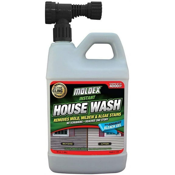 Moldex Yellow Concentrated Instant House Wash, 56 oz