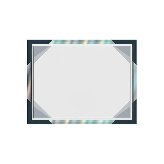 Great Papers Rainbow Foil Certificates 8.5" x 11" Midnight Blue 15/Pack (2019004)