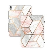 New iPad Pro 12.9 Inch Case, i-Blason [Cosmo] Full-Body Trifold Stand Protective Case Cover with Auto Sleep/Wake & Pencil Holder for Apple iPad Pro 12.9 Inch 2018 Release (Marble)