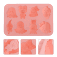 thumbnail image 4 of 1 Pc Halloween Ghost Shaped Cake Mold Silicone Baking Mold Silicone Cake Mold, 4 of 8