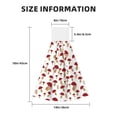 thumbnail image 3 of Zufioo Red Mushroom Print Coral Fleece Velcro Hand Towel, Hangable Absorbent Hand Towel, Suitable for Kitchen, Bathroom Household Items, 3 of 7