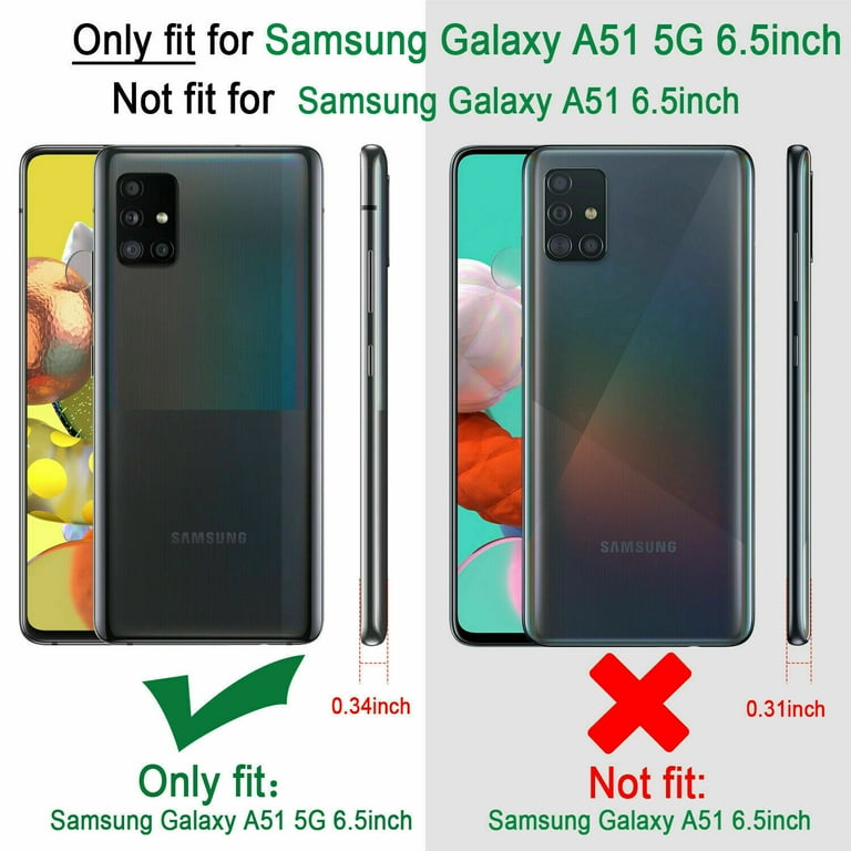 for Samsung Galaxy A51 5G (NOT FIT A51 4G) Phone Case Dual