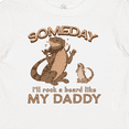 thumbnail image 4 of Inktastic Someday I'll Rock a Beard Like My Daddy-bearded Dragons Boys or Girls Baby T-Shirt, 4 of 5