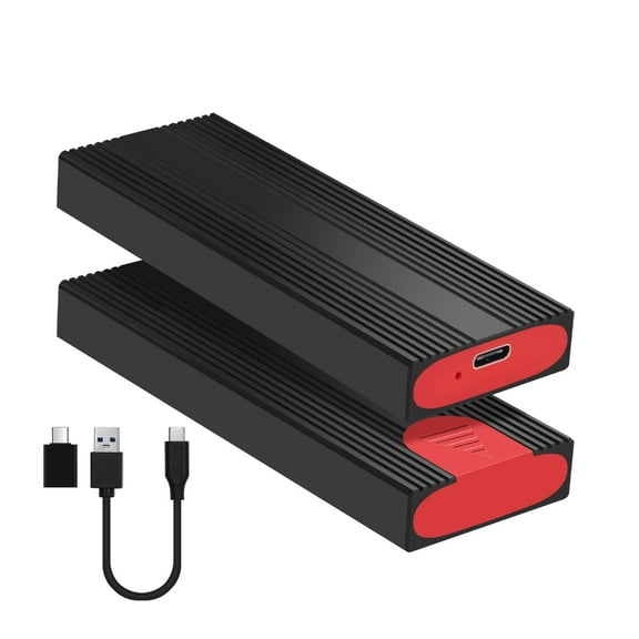 M.2 NVMe 2230 2242 2260 2280 Enclosure Hard Drive Enclosure USB C Adapter