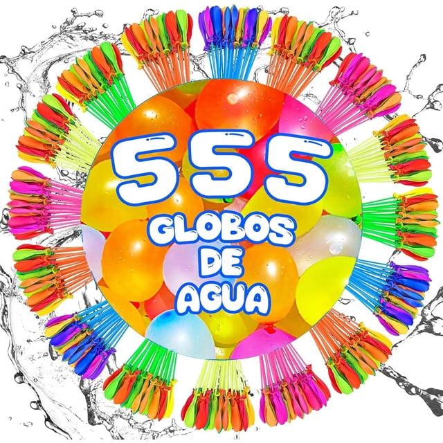 555 Pcs Globos mágicos globos de Agua Biinse